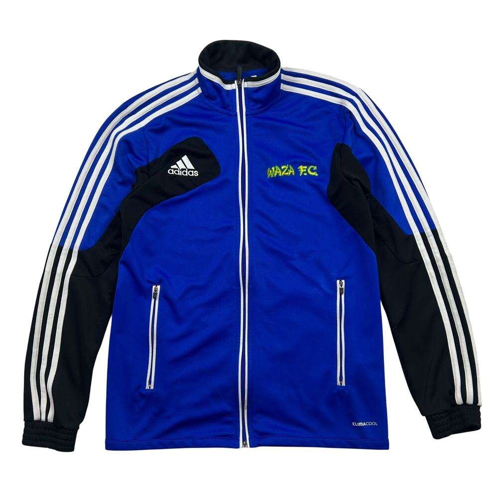 Vintage Adidas NAZA FC Soccer Team Track Jacket Full Zip